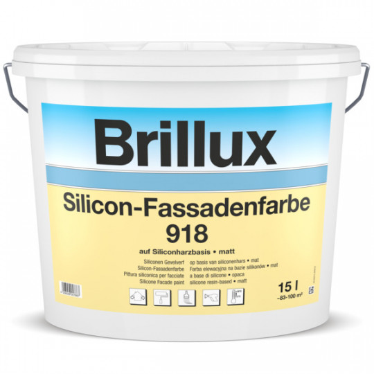 Elegantes Brillux Silicon Fassadenfarbe 918 Bild