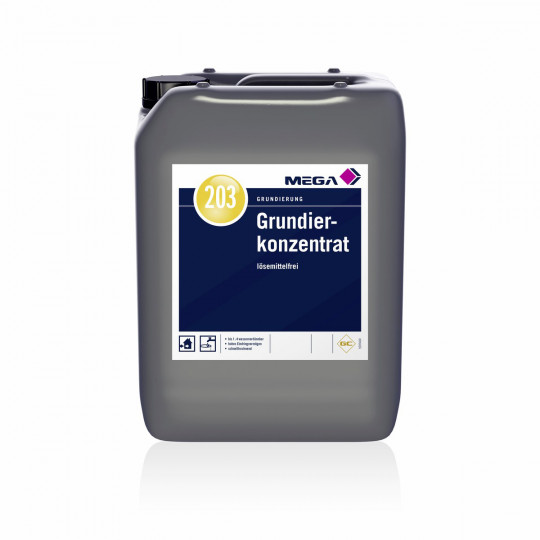 MEGA 203 Grundierkonzentrat 10 l farblos